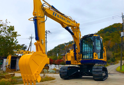 保有車輌&重機　KOMATSU PC138US