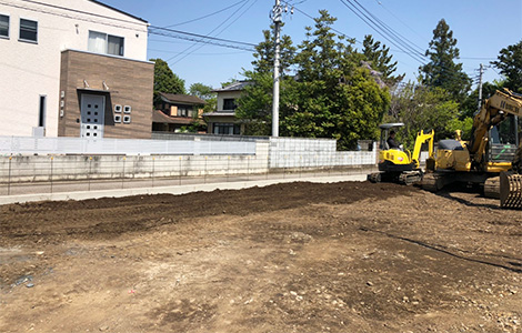 太田市内納屋解体工事