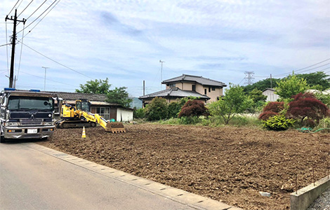 足利市内 住宅解体工事