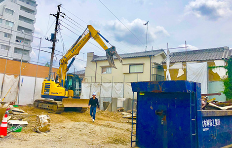 深谷市内木造住宅解体工事