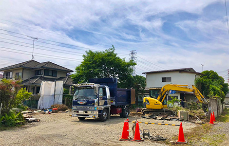 小山市内 住宅解体工事