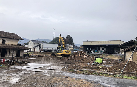 佐野市内木造住宅解体工事