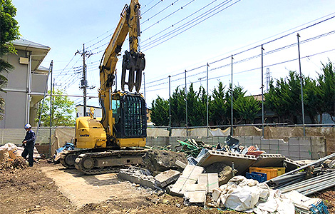 足利市内倉庫解体工事