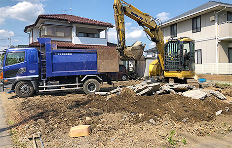 足利市内倉庫解体工事