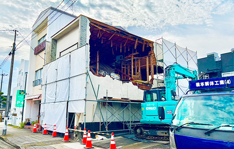 足利市内 建物解体工事