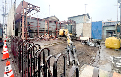 足利市内 解体工事