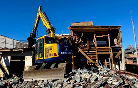 足利市　建物解体工事